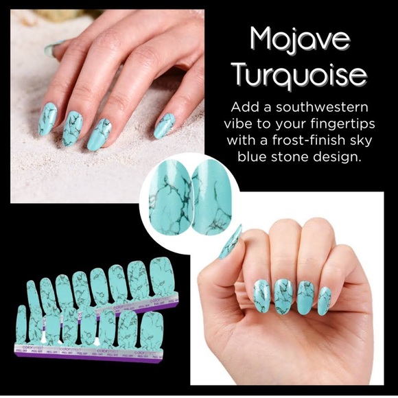 Retired Color Street Nail Strips - Mojave Turquoise - Picture 1 of 1
